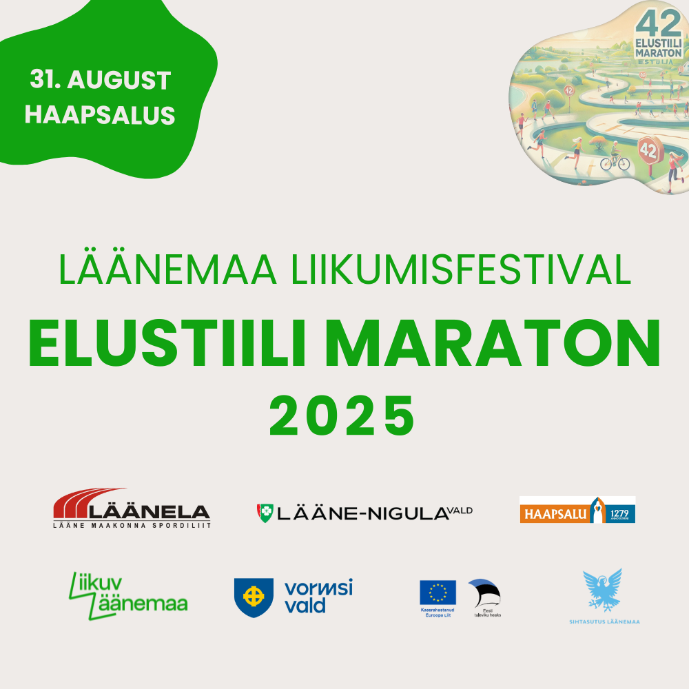 Haapsalus toimub 31. augustil üle 7 aasta taas Läänemaa liikumisfestival ”Elustiili Maraton”. Spordiliit Läänela viib ellu maakonna spordi arengukava. Tuleneval